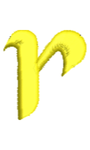 Henny Lower Case R