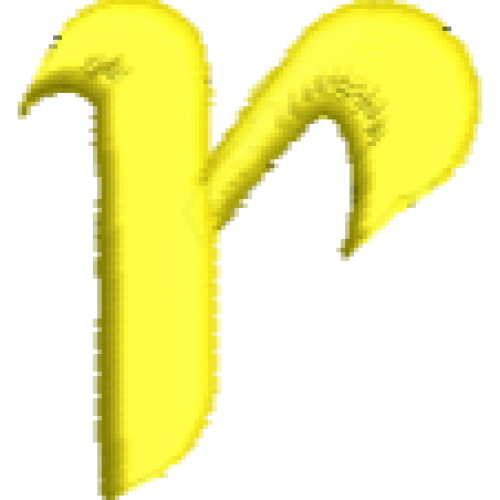 Henny Lower Case R