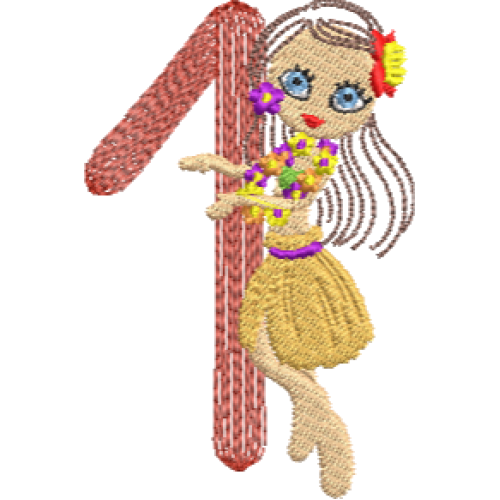 Hula Girl 1