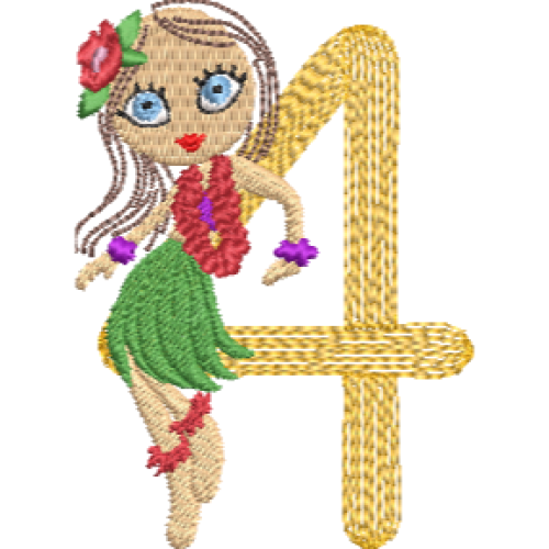 Hula Girl 4