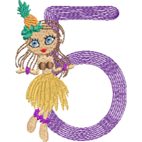 Hula Girl 5