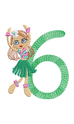 Hula Girl 6