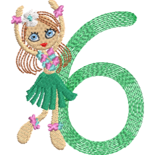 Hula Girl 6