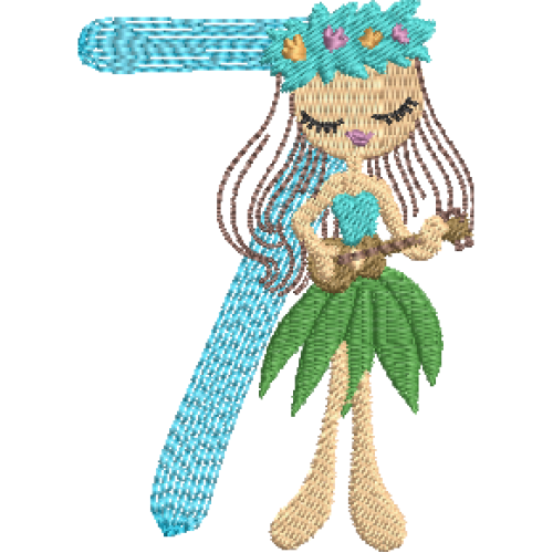 Hula Girl 7