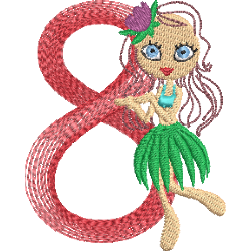 Hula Girl 8