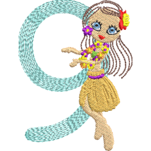 Hula Girl 9