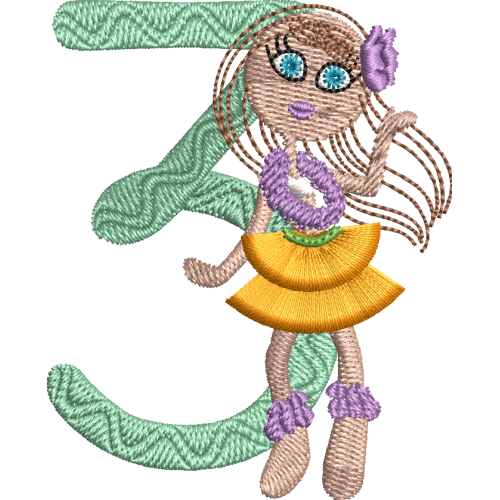Hula Girl Fringe Skirt 3
