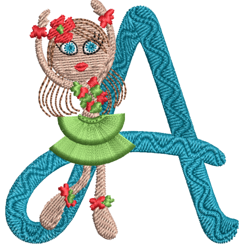 Hula Girl Fringe Skirt A