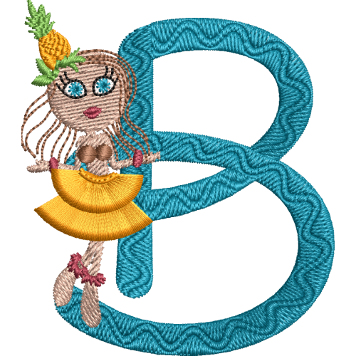 Hula Girl Fringe Skirt B