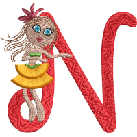 Hula Girl Fringe Skirt N