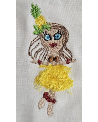 Hula Girl Fringed Skirt 03 Hula Girl Fringed Skirt 03
