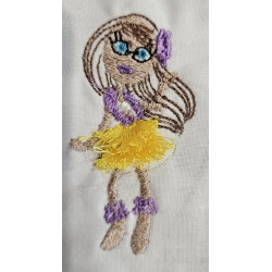 Hula Girl Fringed Skirt 07