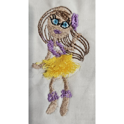 Hula Girl Fringed Skirt 07