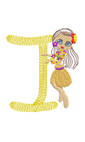 Hula Girl I