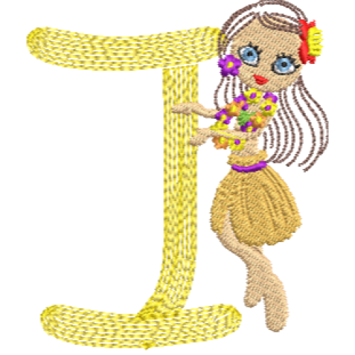 Hula Girl I