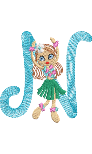 Hula Girl N