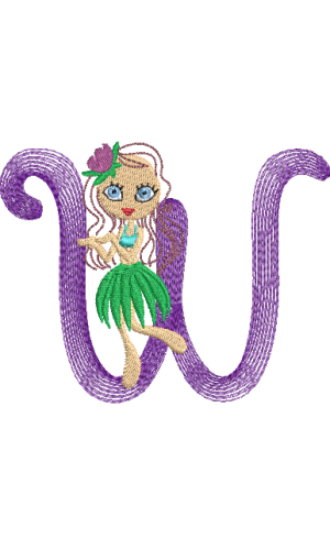 Hula Girl W