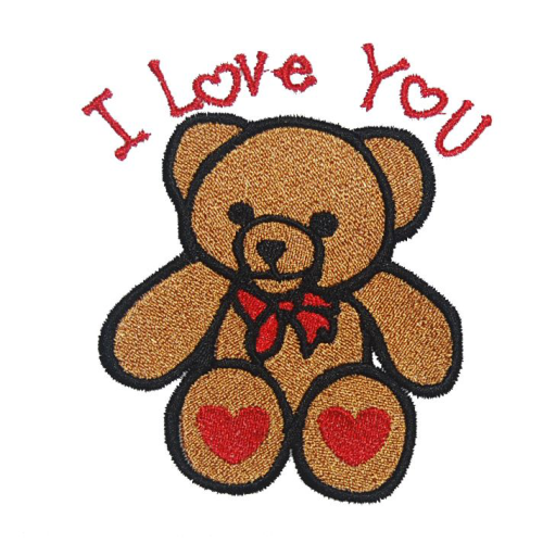 I Love You Teddy 01