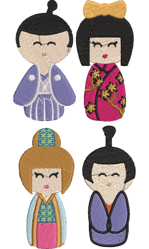 Kokeshi Set