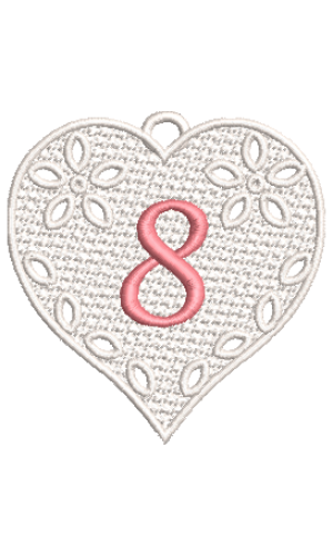 Lace Heart 8