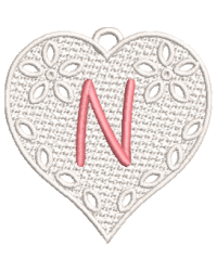 Lace Heart N
