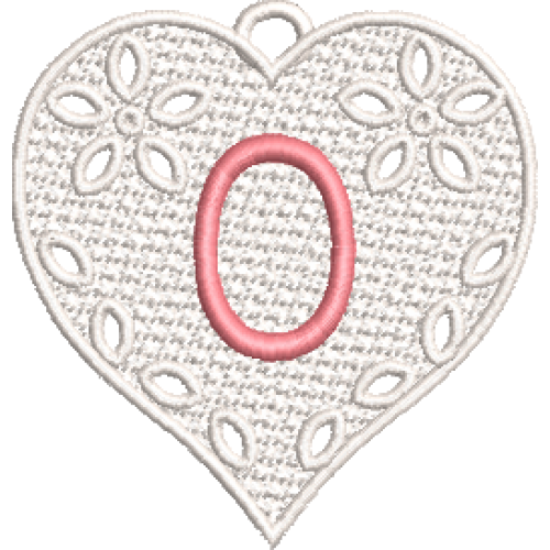 Lace Heart O