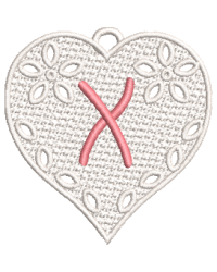 Lace Heart X