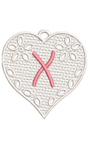 Lace Heart X