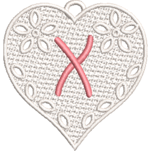 Lace Heart X