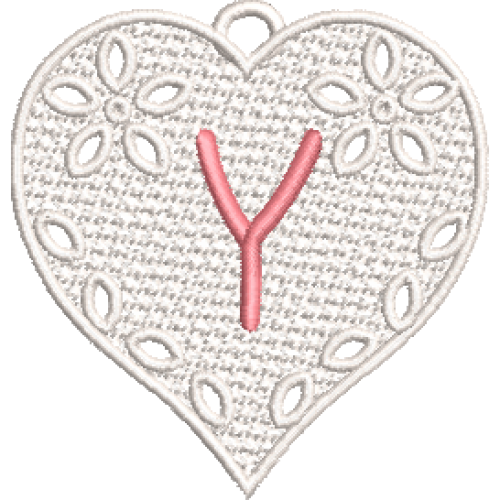 Lace Heart Y