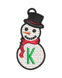 Lace Snowman K