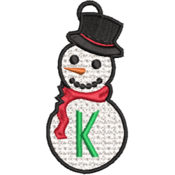 Lace Snowman K