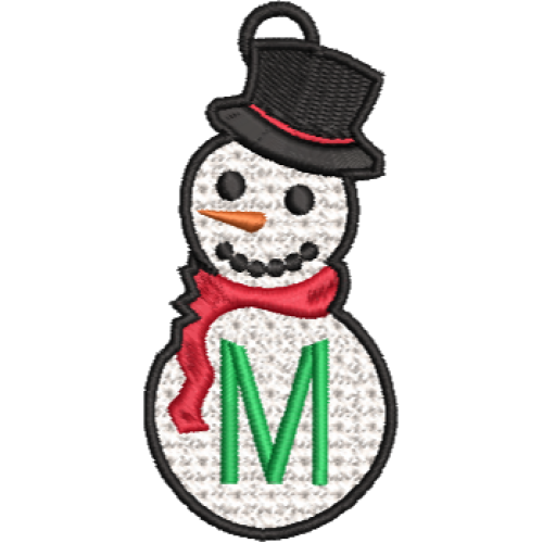 Lace Snowman M