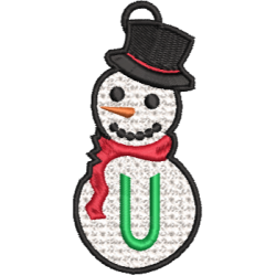 Lace Snowman U