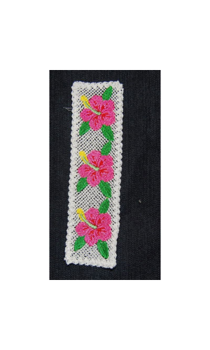 Large Hibiscus Bookmark