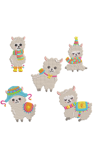 Llama Design Set Llama Design Set