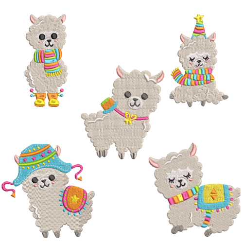 Llama Design Set Llama Design Set