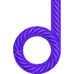 Lower Case Adonay D