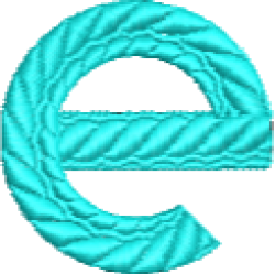Lower Case Adonay E