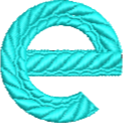 Lower Case Adonay E