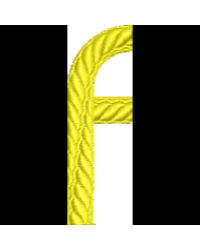 Lower Case Adonay F