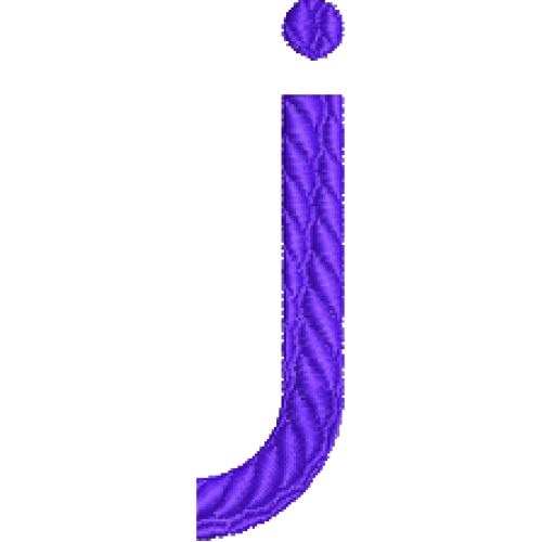 Lower Case Adonay J