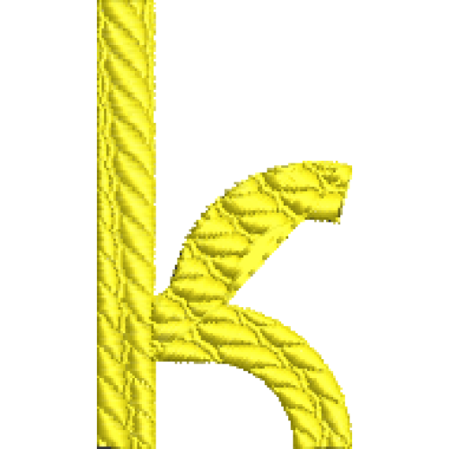 Lower Case Adonay K