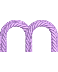 Lower Case Adonay M