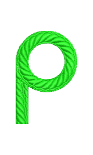 Lower Case Adonay P