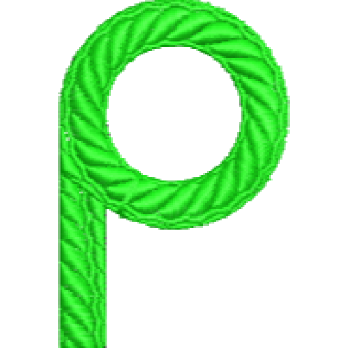 Lower Case Adonay P