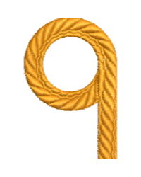 Lower Case Adonay Q