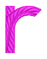 Lower Case Adonay R