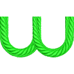 Lower Case Adonay W