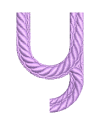 Lower Case Adonay Y
